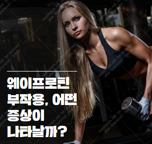 웨이프로틴 부작용