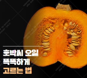 호박씨 오일