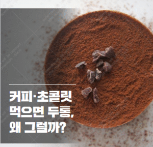 코코아 성분 두통