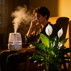 가습기 없이 비염