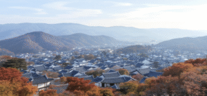 전주 한옥마을 단풍