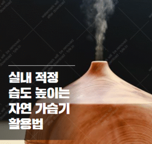 실내 적정 습도