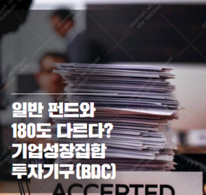 기업성장집합투자기구(BDC)